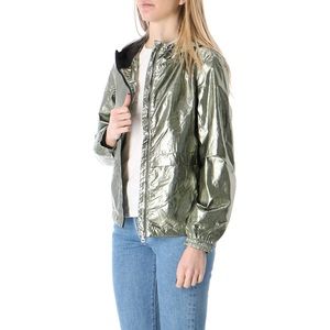 ONLY ALICIA METALLIC HOODED JACKET - NWT